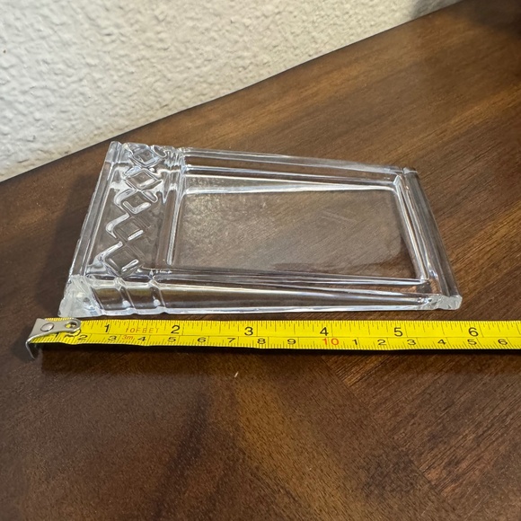 Business Card or Note Pad Glass Tray - Picture 1 of 9